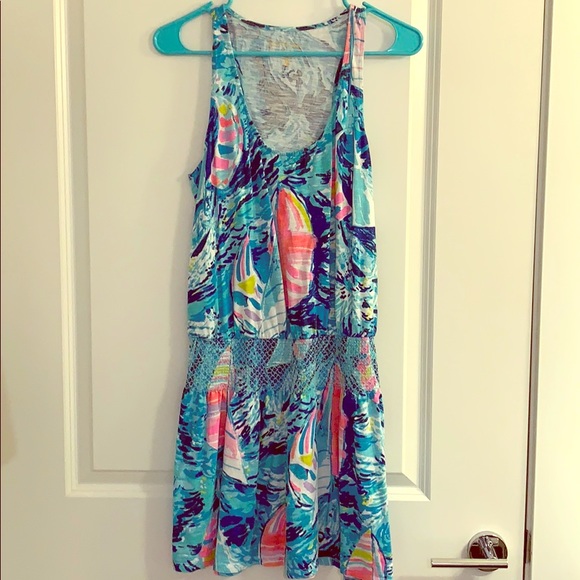 Lilly Pulitzer Dresses & Skirts - Lilly Pulitzer Tideline dress in Hey Bay Bay